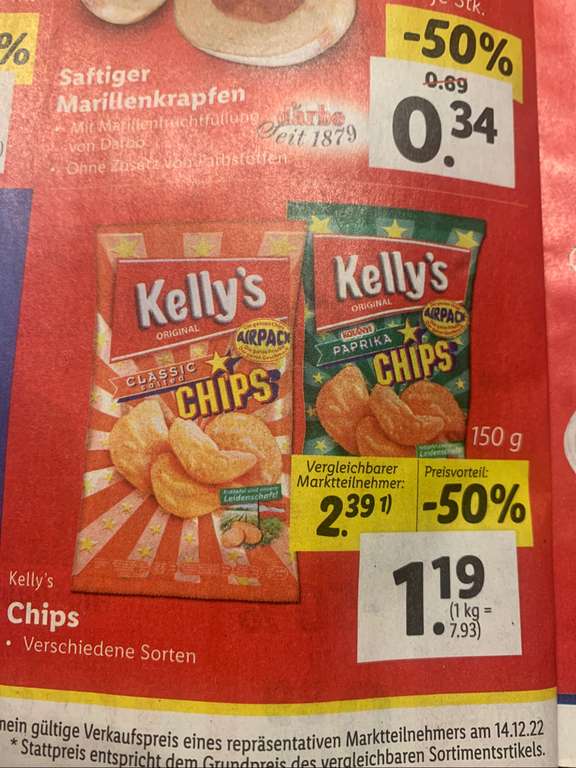 Kelly‘s Chips