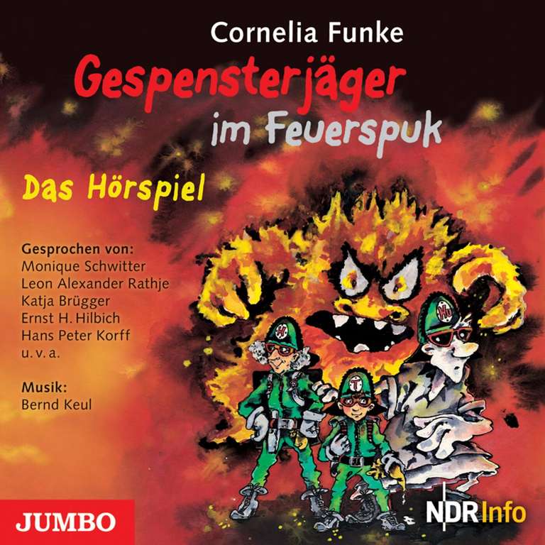 Preisjäger Junior / Hörspiel: "Gespensterjäger im Feuerspuk + Auf eisiger Spur" nach den Büchern von Cornelia Funke, als Stream od. Download