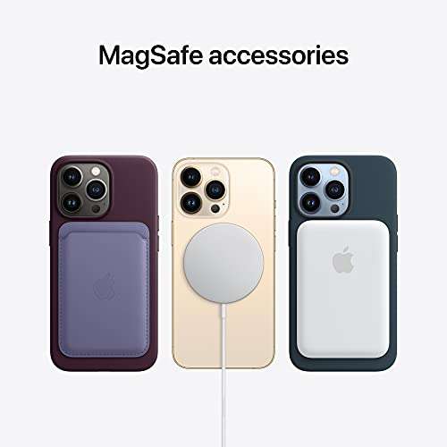 Apple Silikon Case mit MagSafe (für iPhone 13 Pro) - Kalkrosa