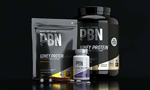 1kg Premium Body Nutrition Whey Protein, Kokosnuss