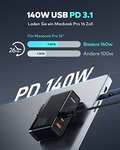 Baseus GaN5 Pro Fast Charger 2C+U 140W + USB-C Kabel