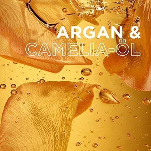 3 x 250 ml Garnier Wahre Schätze Pflegendes Öl-Shampoo Argan- & Camelia-Öl