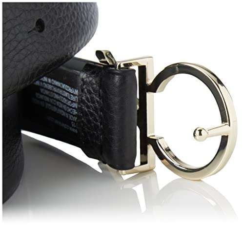 Calvin Klein "Re-Lock Ck Logo Belt 3.0" Damen Ledergürtel (Gr 65-135cm)