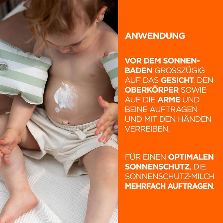 Sonnenschutzmilch 175ml mit 50+ Kinder - für Garnier Preisjäger LSF