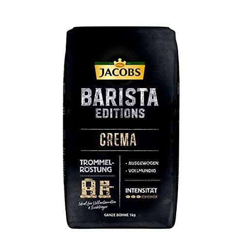 Jacobs Kaffeebohnen Barista Editions Crema, 1 kg
