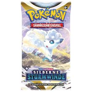 Pokémon Boosterpack "Silberne Sturmwinde", sortiert