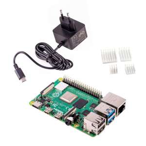 Raspberry Pi 4 Computer Modell B, 2GB Elementary Kit