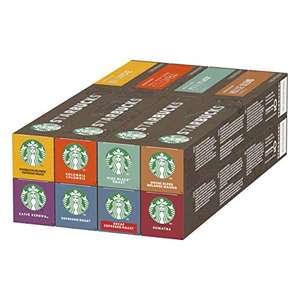 STARBUCKS Probierset by Nespresso, Kaffeekapseln 8 x 10 (80 Kapseln)