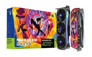 Zotac Gaming GeForce RTX 4070 Grafikkarte Ti AMP AIRO Spiderman Edition 12 GB