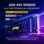 Kingston 2000 GB FURY Renegade PCIe 4.0 NVMe M.2 SSD