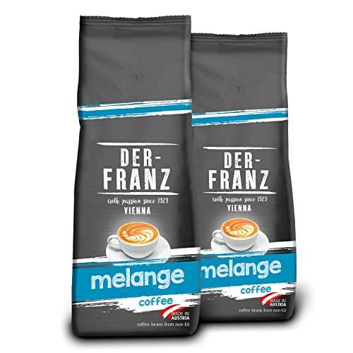 2x500g Der-Franz Melange-Kaffee, gemahlen