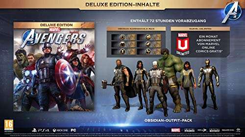 Marvel's Avengers - Deluxe Edition (PS4) inkl. kostenloses Upgrade auf PS5