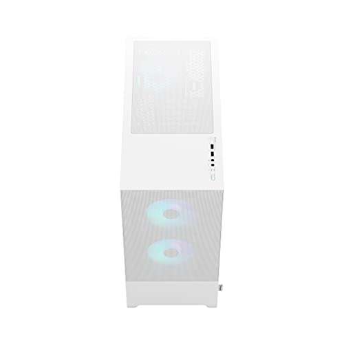 Fractal Design Pop Air RGB White - Tempered Glass Clear PC-Gehäuse