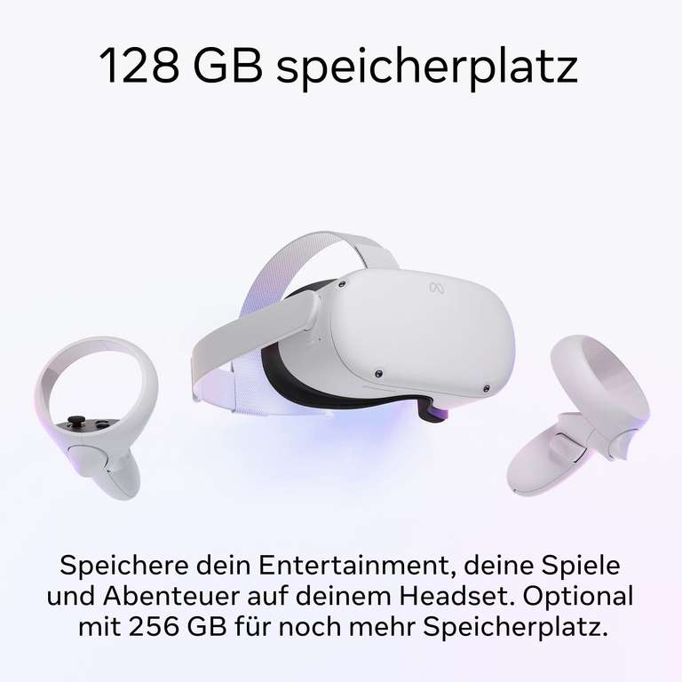 Meta Quest 2 — VR-Brille — 128 GB