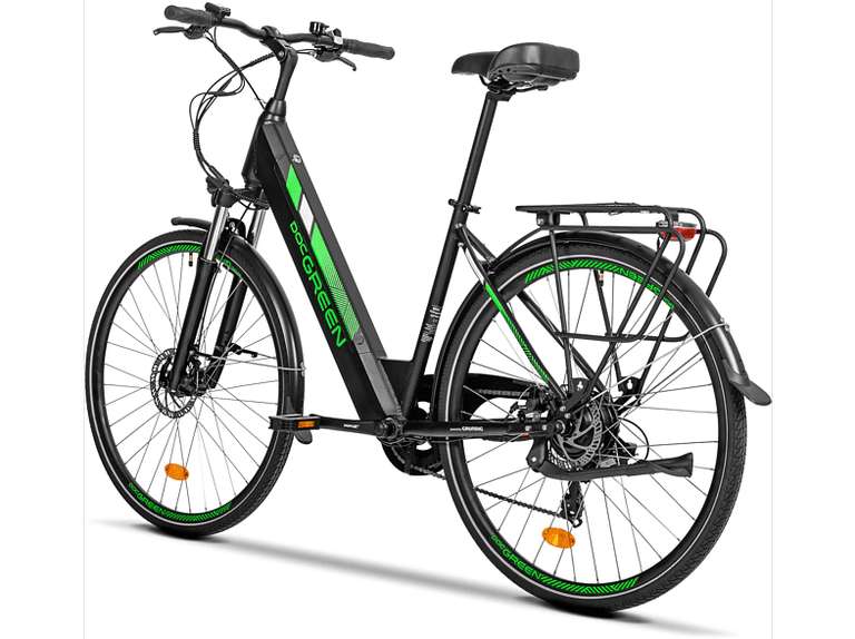 Doc. Green "Manhattan" 28 Zoll Citybike (504Wh) - gratis Versand - neuer Bestpreis