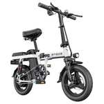 ENGWE T14 E-City Bike 14" mit 350W Motor, 10Ah Batterie, Faltbar in Grau oder Weiß