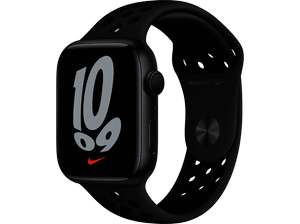 Apple Watch Nike 7 GPS 45 mm Auluminiumgehäuse, Sportarmband, Mitternacht