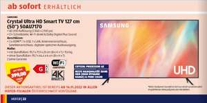 SAMSUNG Crystal Ultra HD Smart TV 127 cm (50“) 50AU7170