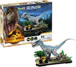 Revell 3D Puzzle World Die Jurassic Park Welt Velociraptors "Blue" oder Gigantosaurus