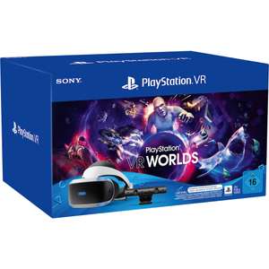 PlayStation 4 VR Starter Pack inkl. VR-Headset / Camera / Camera-Adapter / VR Worlds Gutscheincode