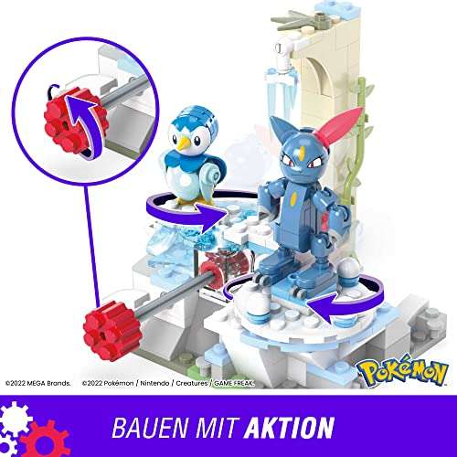 Mattel Mega Construx Pokémon Plinfas und Sniebels Schneetag