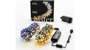 Twinkly Cluster smarte Weihnachtsbeleuchtungs-Set | 400 AWW-LEDs | 6 m