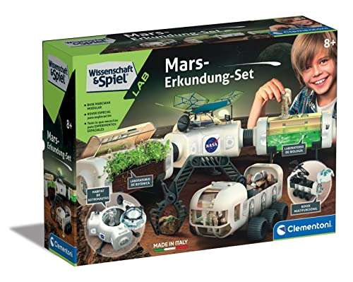 Clementoni Wissenschaft & Spiel – Mars-Erkundung-Set