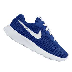 Nike Kinder Sneaker Tanjun blau/weiß | Größe 27-35