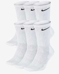 [Nike App] Crew Socken 6er Pack (kostenloser Versand als Nike Member)