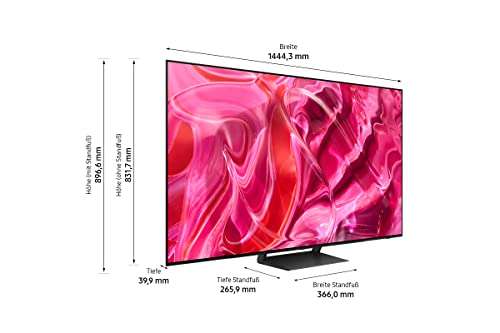 Samsung OLED S90C 65 Zoll Fernseher, ca. 1339€ mit LOGOix + Cashback (GQ65S90CATXZG)