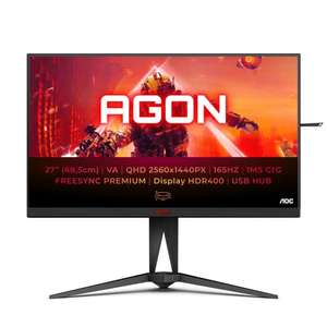 AOC AGON AG275QXN 27 Zoll QHD Gaming Monitor, 165 Hz