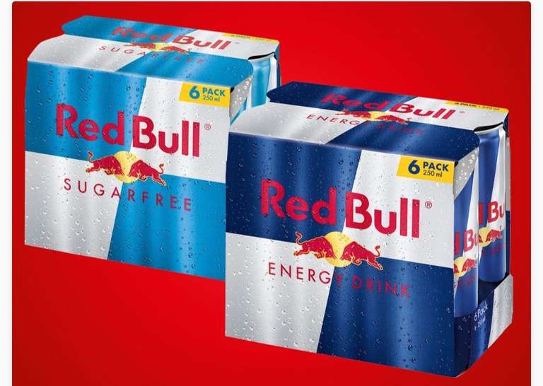 Red Bull Energy Drink in der beim Lidl mit App um 89 Cent 14.03. - 16.03