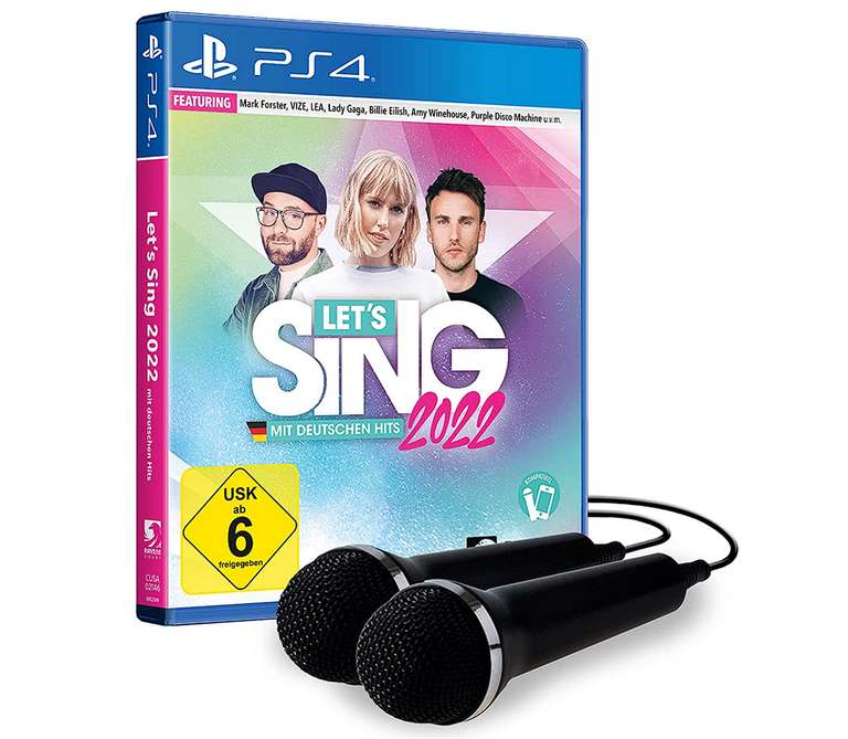 Let's Sing 2021 inkl. 2 Mikrofone (PS4)