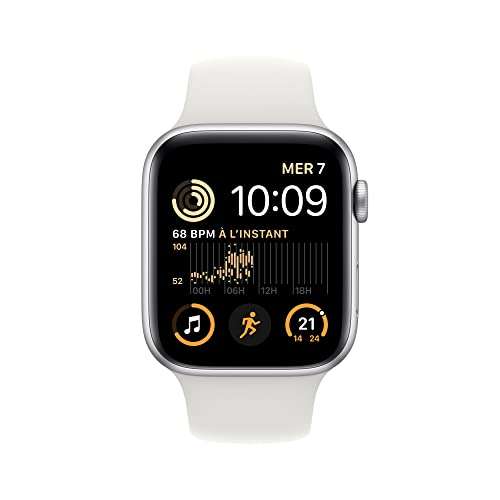 Apple Watch SE 2.Gen 44mm in schwarz