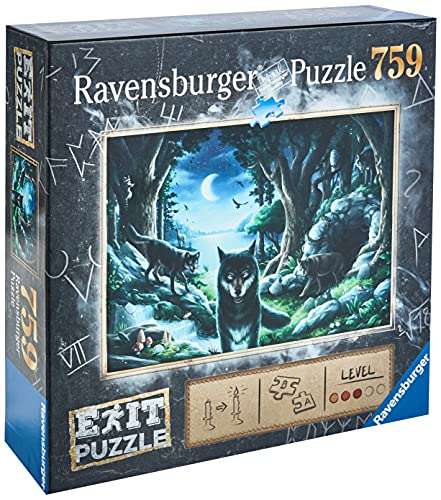 2x Ravensburger EXIT Puzzle 15028 - Wolfsgeschichten