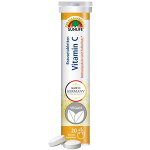 Sunlife Brausetabletten (Vitamin C, 1x 20 Stück)