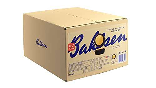 Bahlsen Kuchen-Snack Marmor - Großpackung mit ca. 55 Dessertpackungen à 27,5 g - (1 x 1,51 kg)