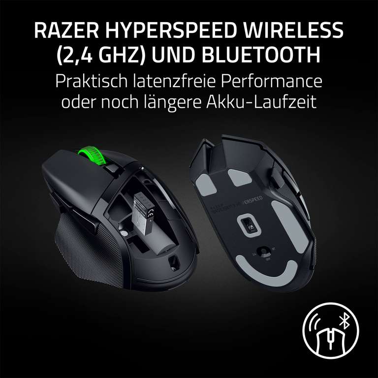 Razer Basilisk V3 X HyperSpeed, Kabellose Maus zum Bestpreis