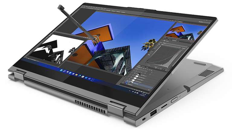 Lenovo ThinkBook 14s Yoga IAP mit i5-1235U, 8GB RAM, 256GB SSD