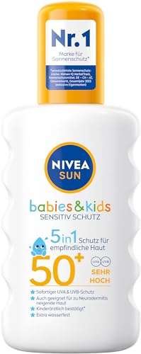 Nivea Sun Kids Schutz & Sensitiv Sonnenspray LSF50+, 200ml