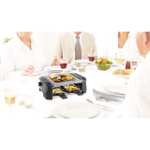 Princess Raclette Grill für bis zu 4 Personen - mit Steingrill und regelbarer Heizstufen, 600 Watt