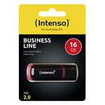 4 Stück Intenso Business Line 16 GB USB-Stick USB 2.0 schwarz-rot