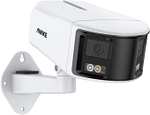 ANNKE FCD600 6MP PoE Panorama Außen Überwachungskamera mit 2 Objektiven, 180°, f/1.2 Superblende, Mikrofon, Personen & Fahrzeugerkennung