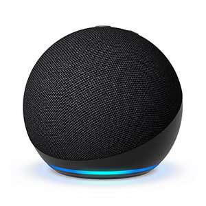2x Echo Dot (5. Gen., 2022) | Smarter WLAN- und Bluetooth-Lautsprecher mit Alexa und gigantischem, sattem Klang | Anthrazit