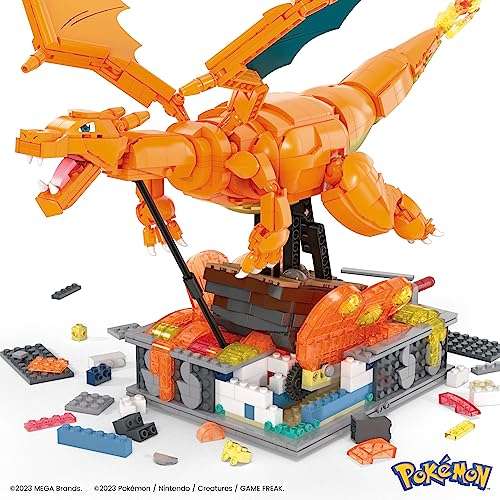 Mattel Mega Construx Pokémon Motion Glurak