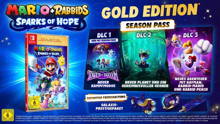 Mario + Rabbids Sparks of Hope - Gold Edition - [Nintendo Switch]