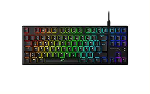 HP HyperX Alloy Origins Core Gaming Tastatur, LEDs RGB, HyperX RED, USB, DE