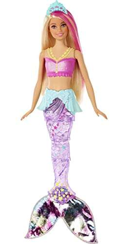 Preisjäger Junior: Barbie Dreamtopia Glitzerlicht Meerjungfrau mit Schwimmbewegungen