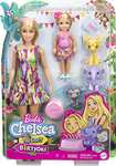 Mattel Barbie Dschungelabenteuer Barbie und Chelsea Schwestern-Spielset