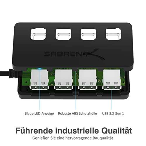 Sabrent 4-Port USB 3.2 Hub